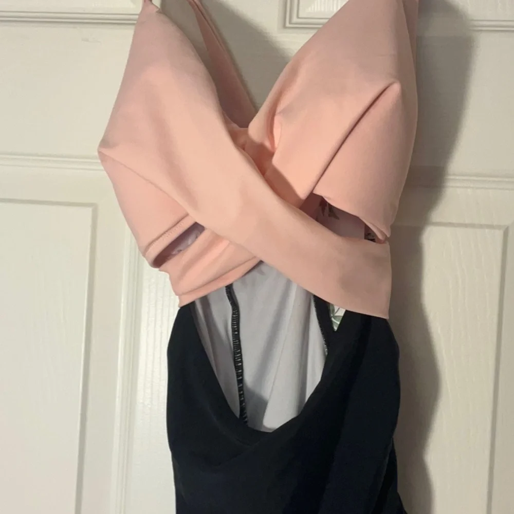 Women’s Pink and Black Swimsuit - Picture 2 of 5